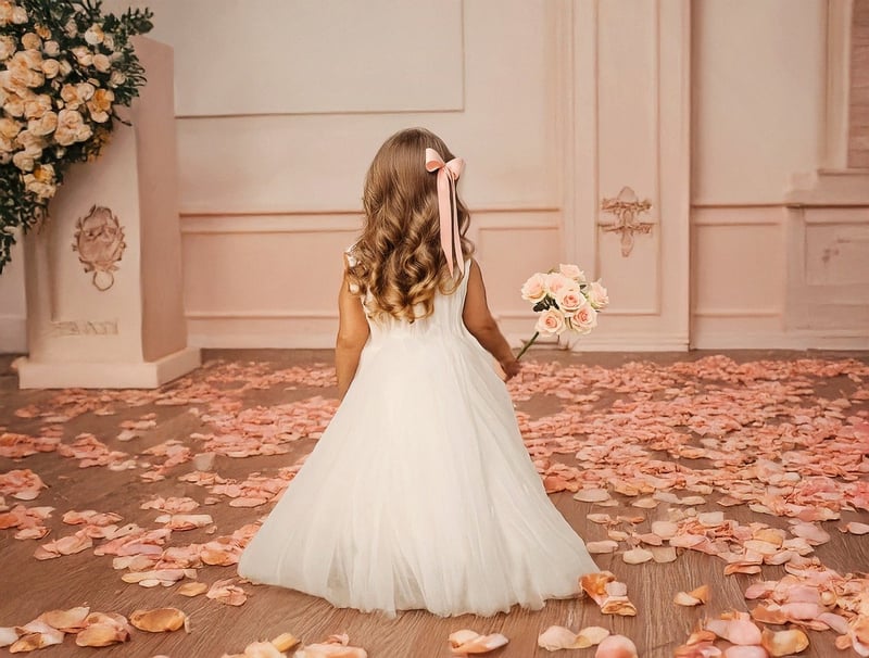 Wedding party in sophisticated attire